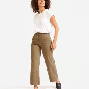 Everlane The Wide-Leg Crop Pant